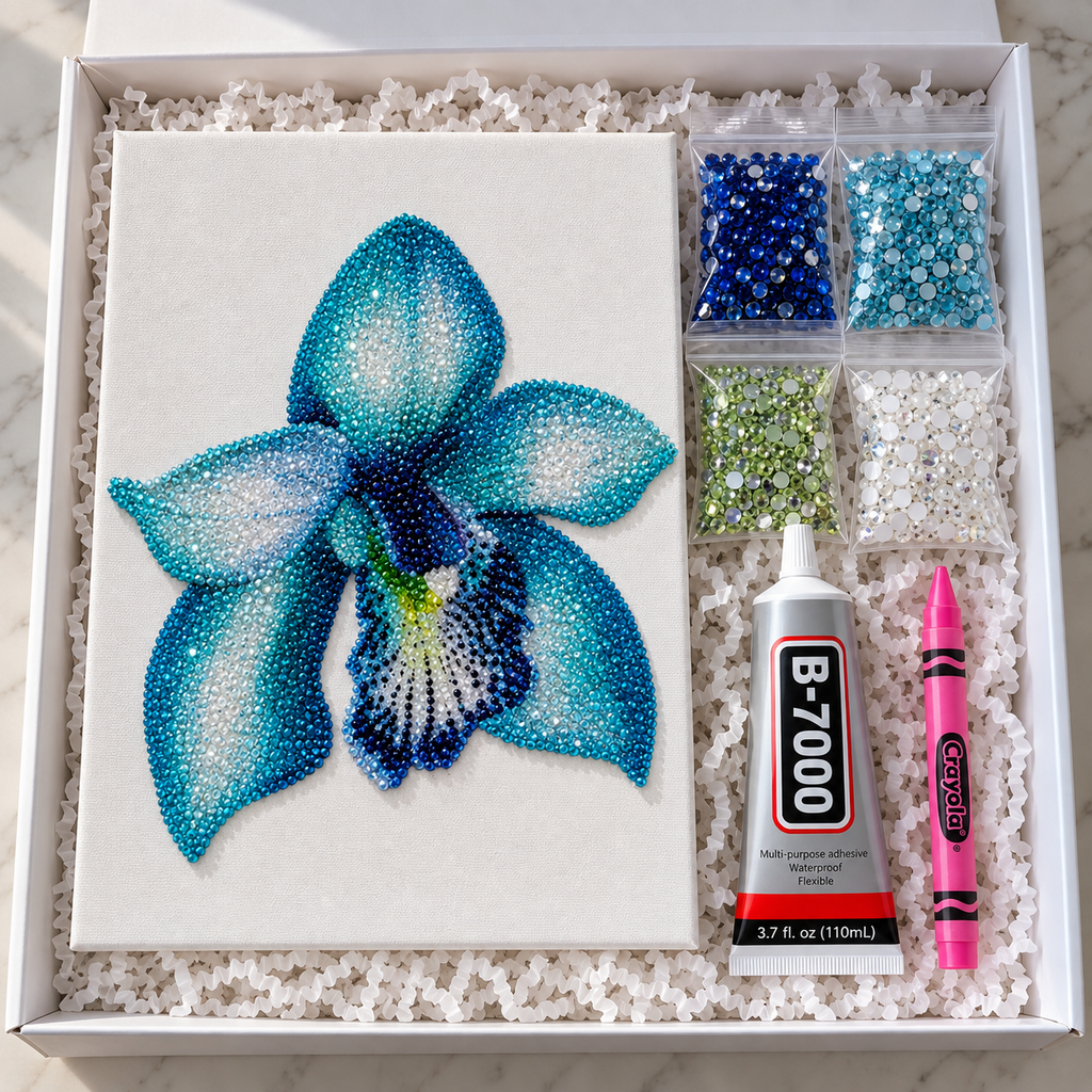 Blue orchid