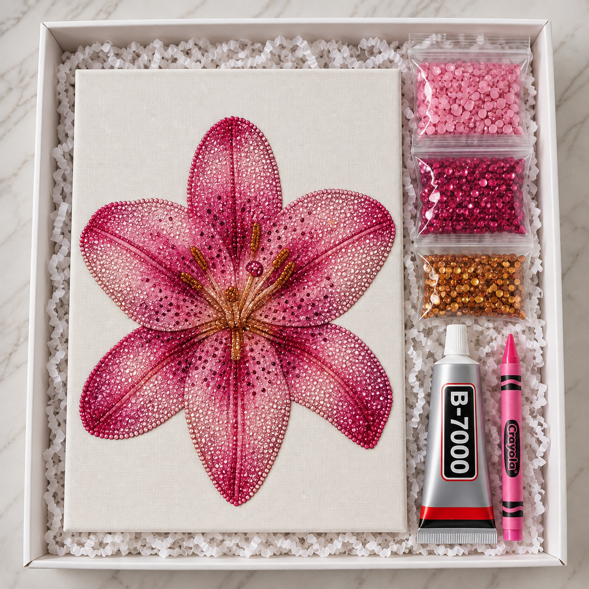 Pink lilies