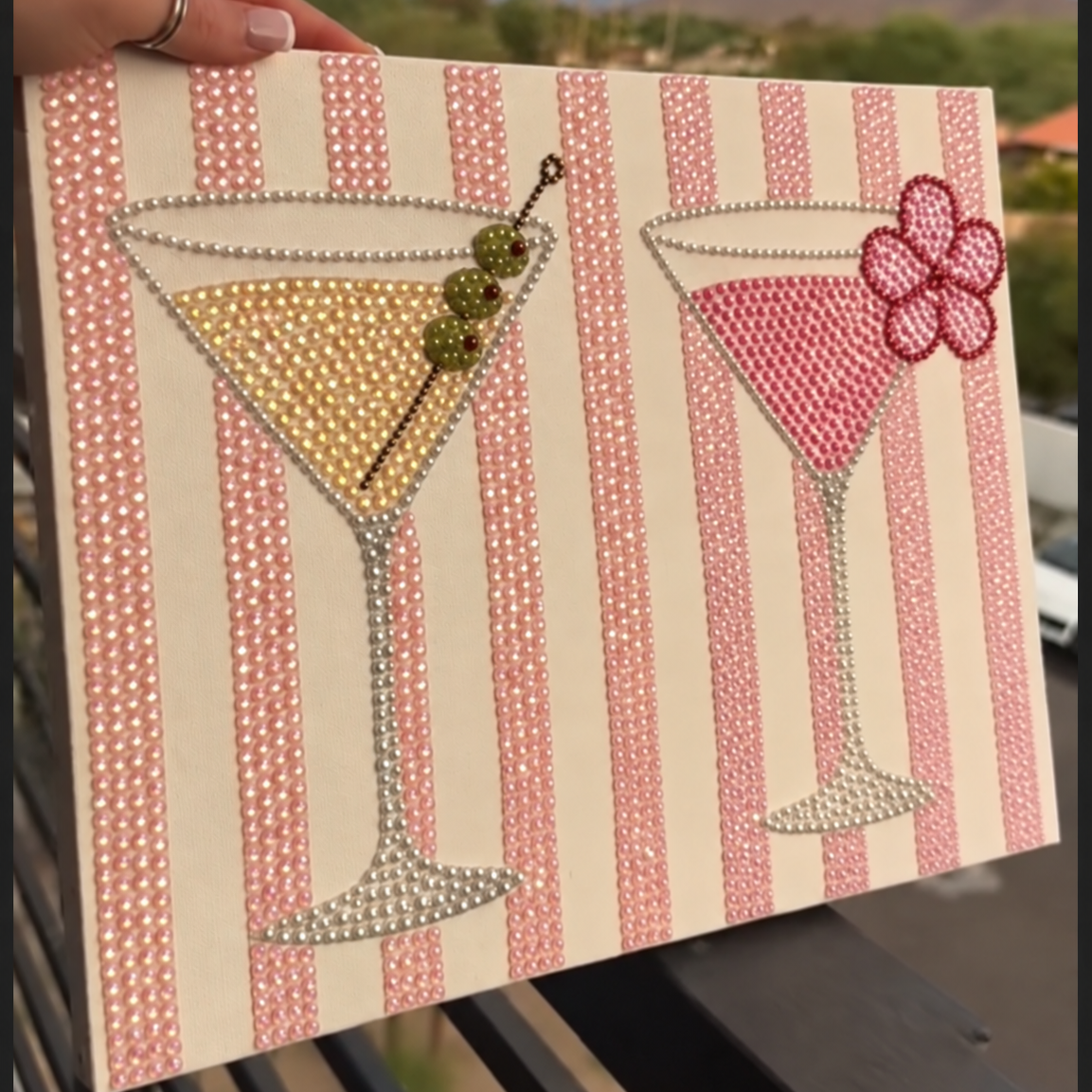 Double martini pink