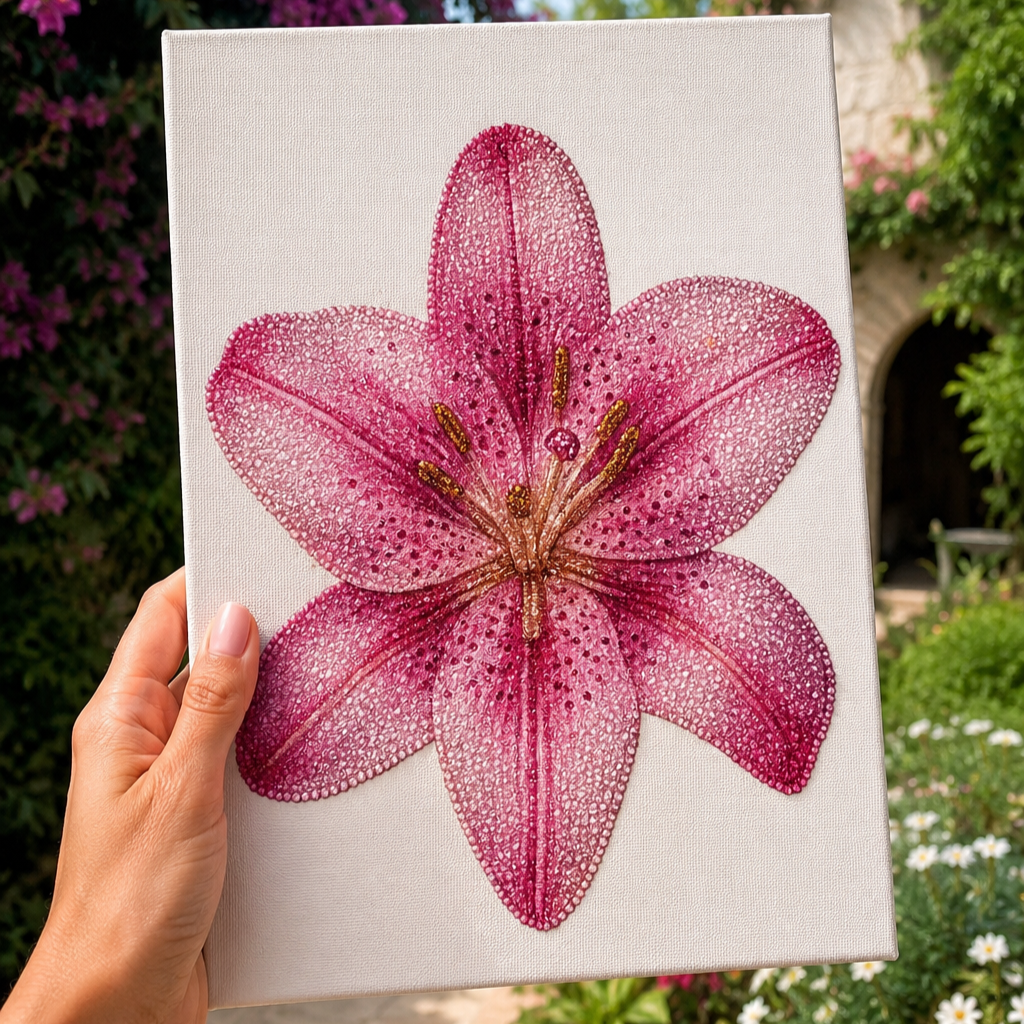 Pink lilies